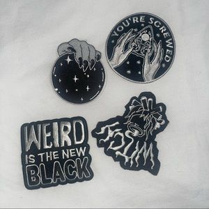 Hot Topic Iron On Patches